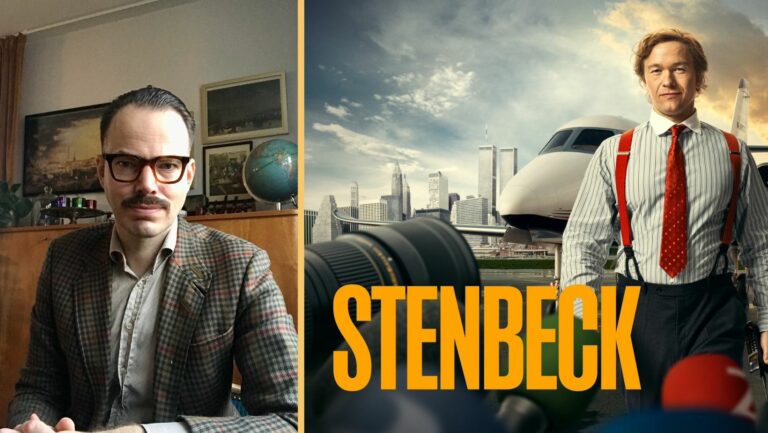 Drama series about Jan Stenbeck's life on SVT. Klas Eriksson comments.