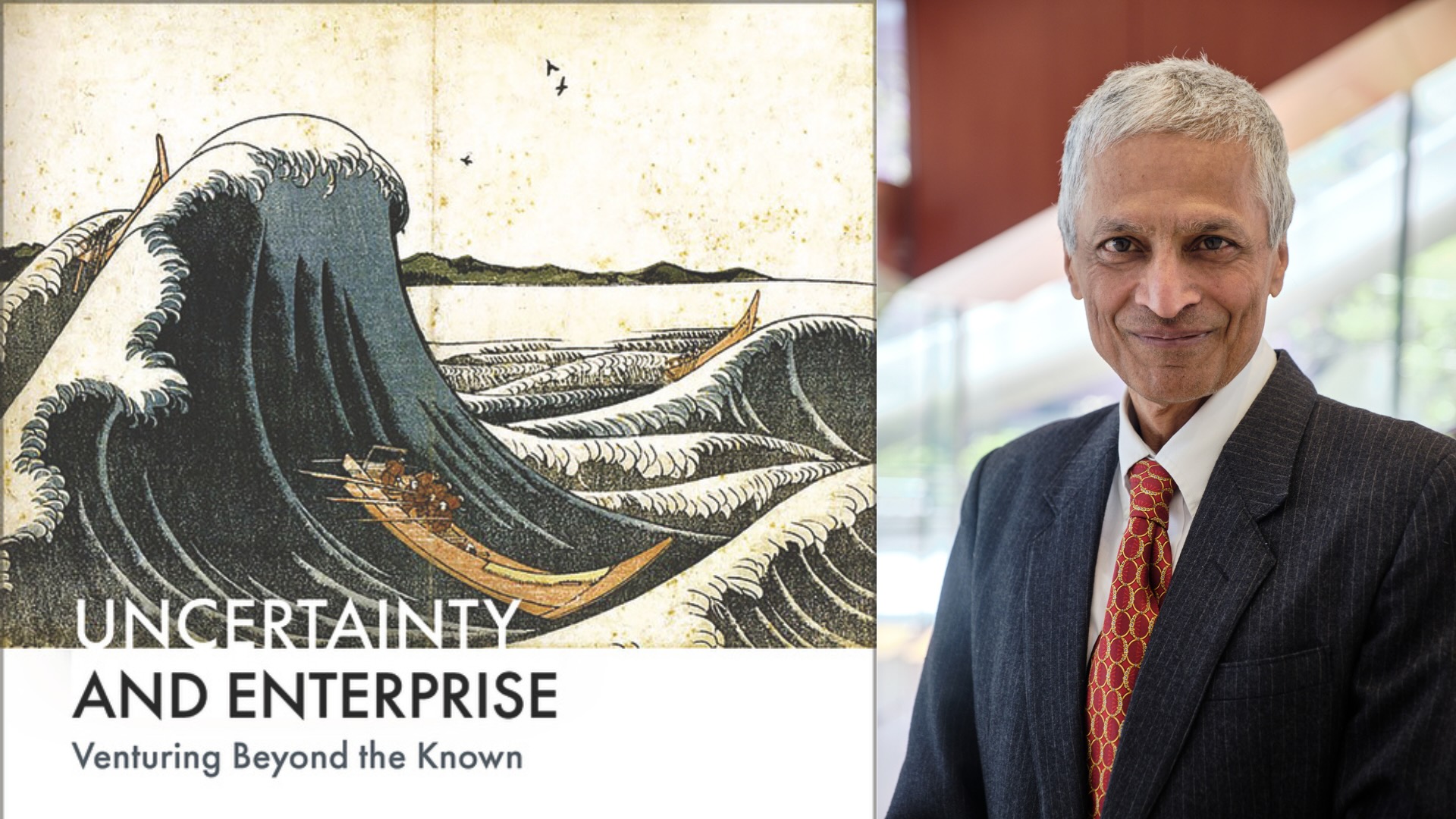 Uncertainty and enterprise book cover professor Amar Bhidé