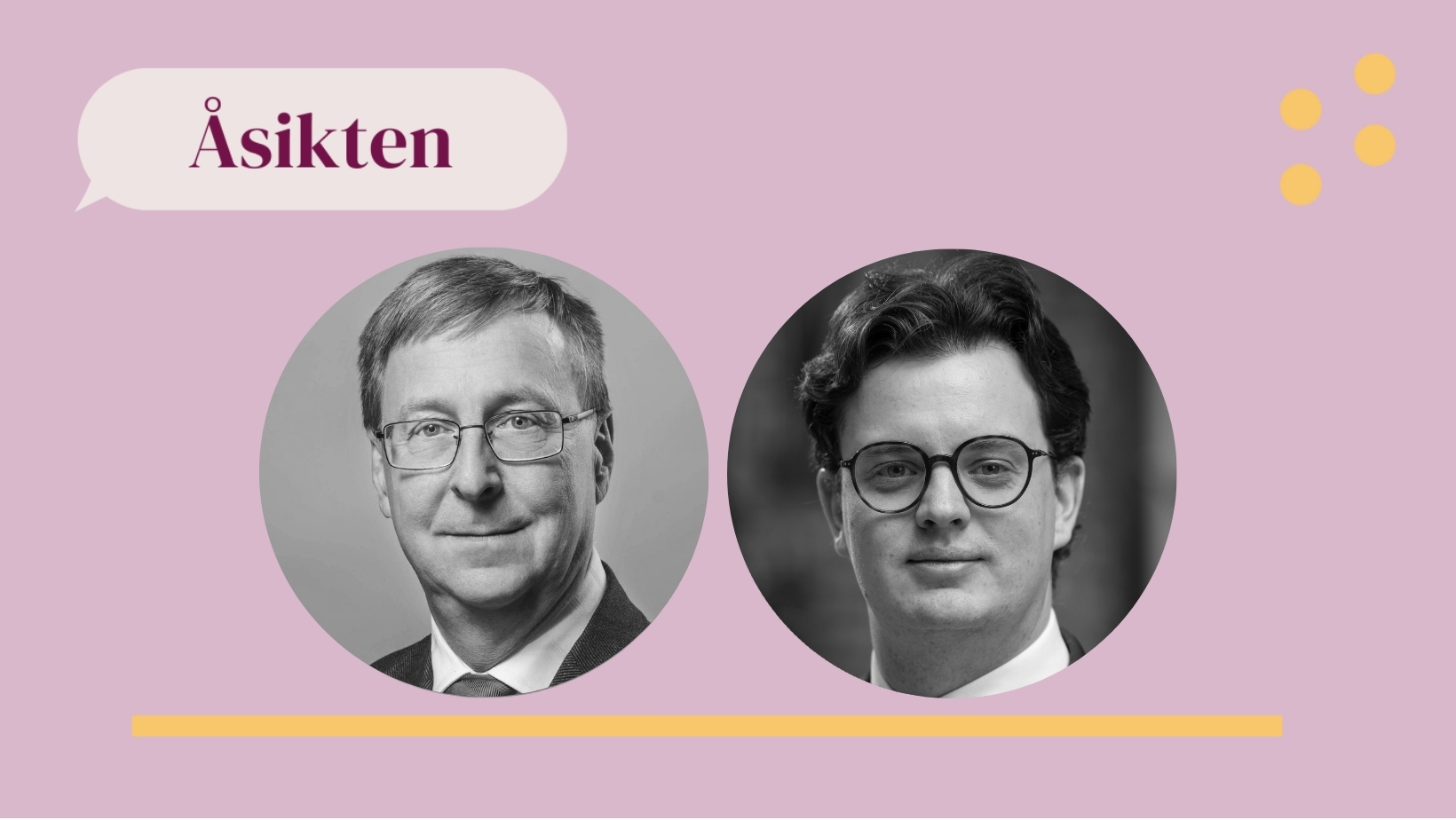Opinion by Lars Jagrén and Johannes Nanthell