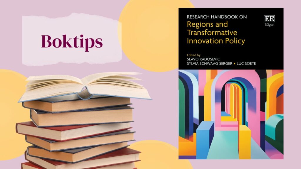 Boktips om regioner och transformativ innovationspolitik
