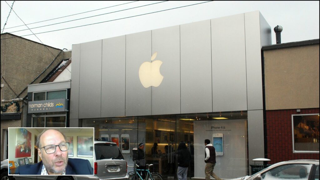 The contrasts between Apple and a small business.